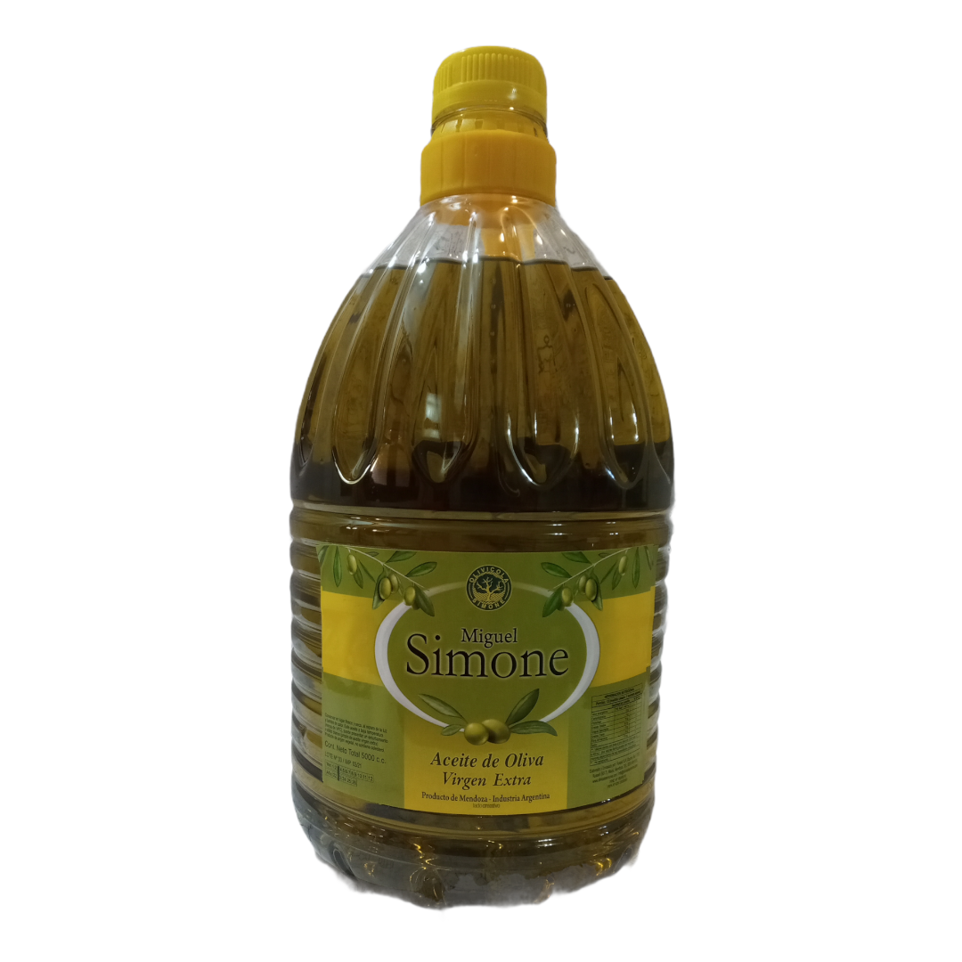 Aceite de oliva extra virgen 5 Litros olivicola Simone